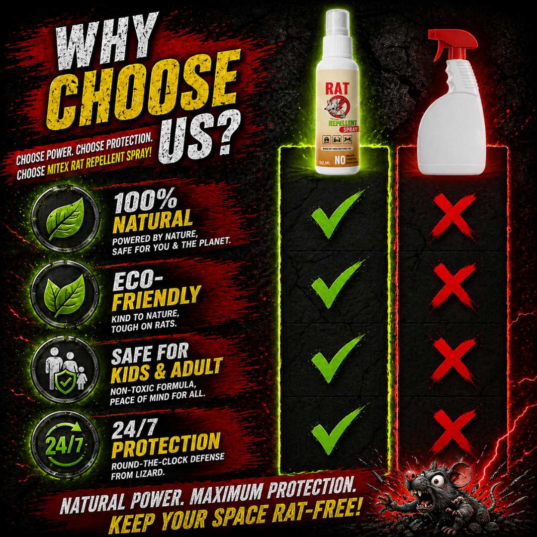 Rat Repellent Spray – Safe, Effective, and Eco-friendly