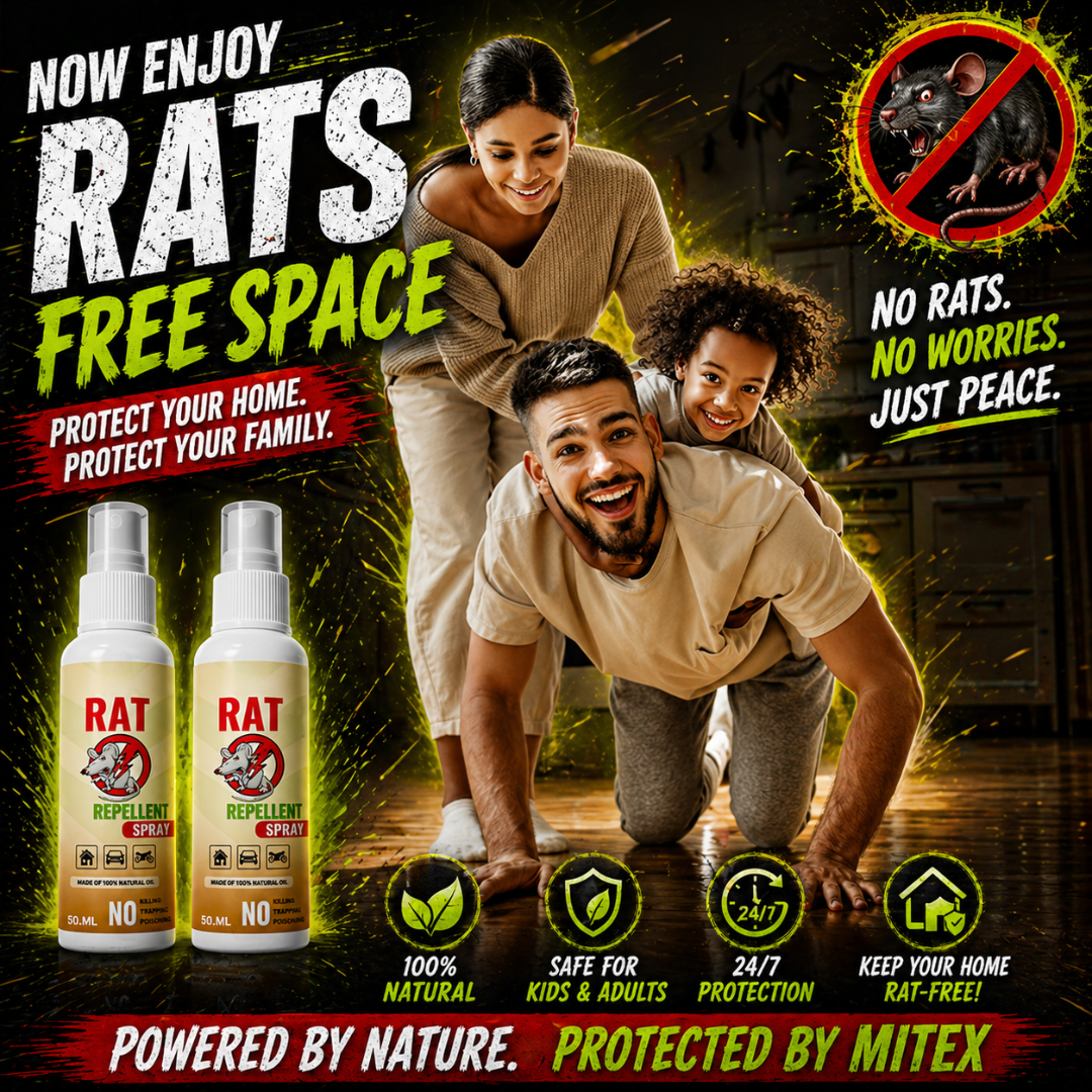 Rat Repellent Spray – Safe, Effective, and Eco-friendly